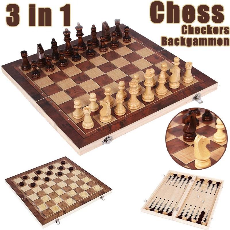 Board Game Zenith - لوحة شطرنج 3 في 1، لوحة