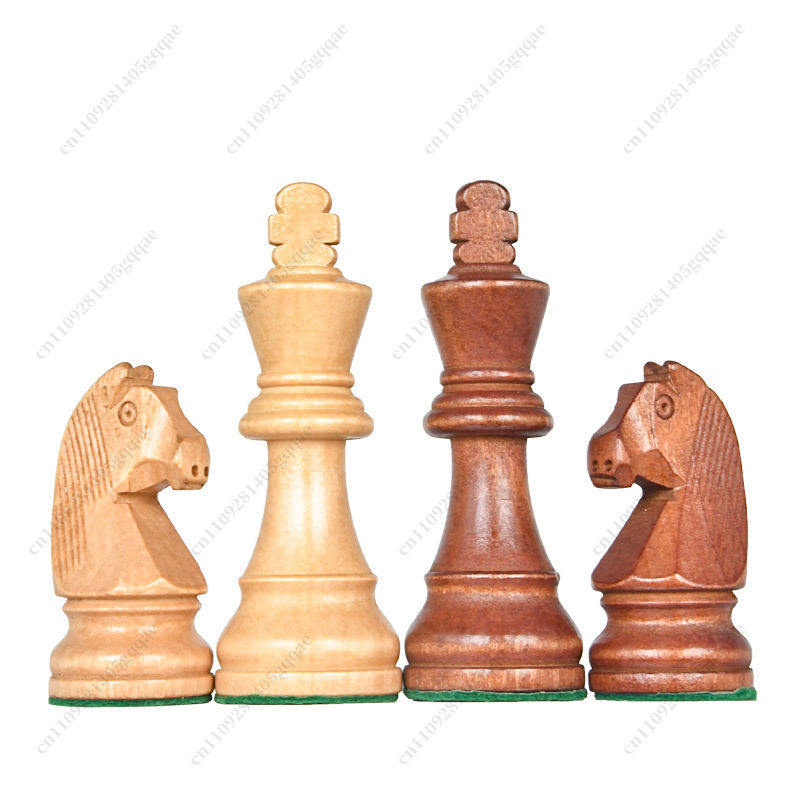 Chess Set Wooden - مجموعة شطرنج ستونتون فاخرة مقاس 3.5-3.75