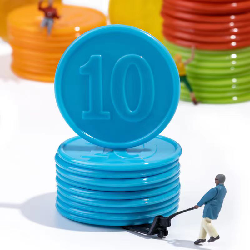 40 قطعة من رقائق البوكر مع علا - مراجعة Board Game Zenith وسعره