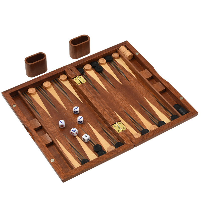 طاولة نرد خشبية صلبة، مصنوعة م - مراجعة Board Game Zenith وسعره