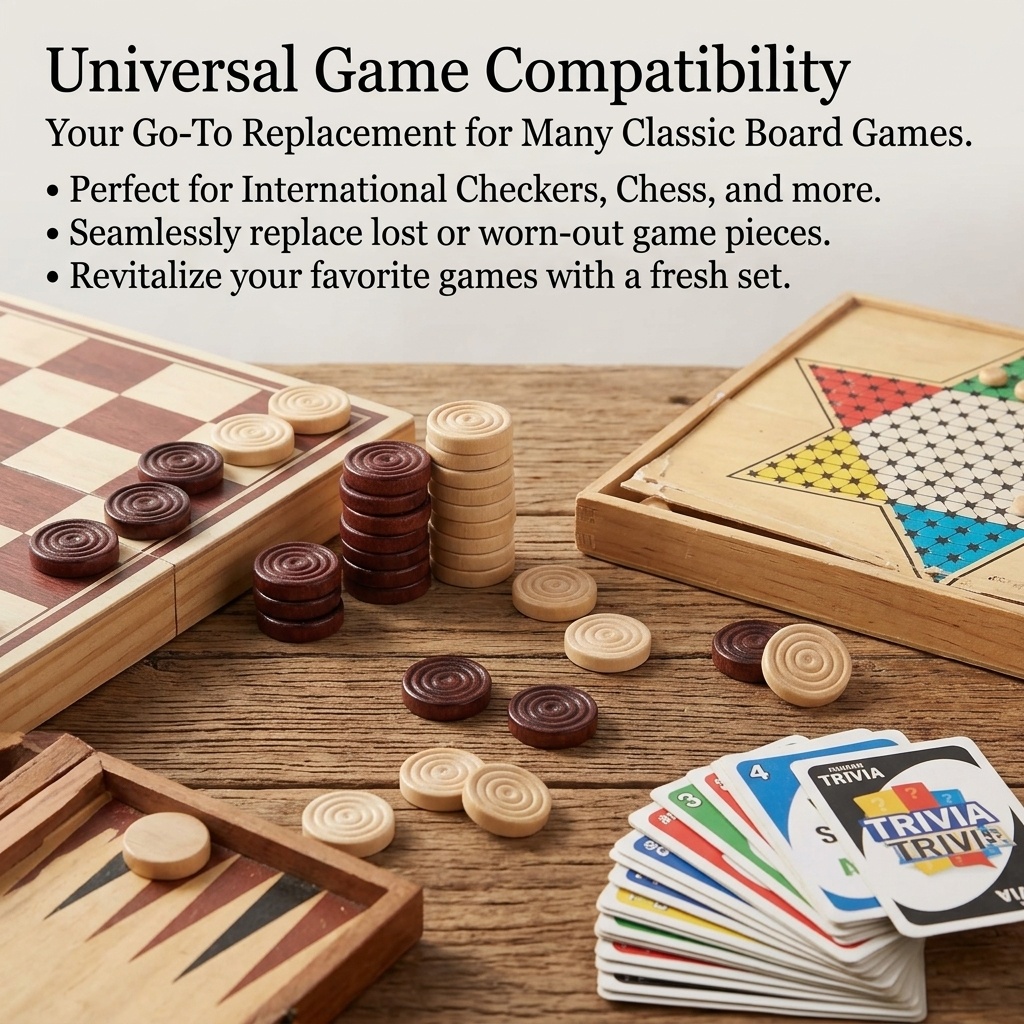 24 قطعة/مجموعة من قطع الداما ا - مراجعة Board Game Zenith وسعره