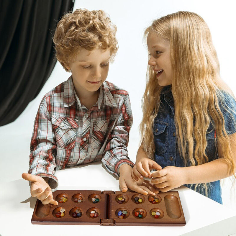 مجموعة لعبة مانكالا الكلاسيكية - مراجعة Chess Set Wooden وسعره