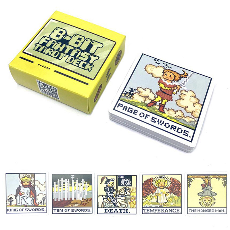 1 صندوق 8 بت الخيال التارو سطح - مراجعة Board Game Pdf وسعره