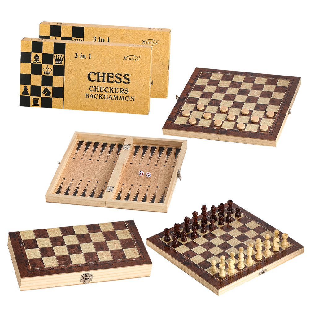 نموذج مجموعة لعبة الداما الخشب - مراجعة Chess Set Wooden وسعره