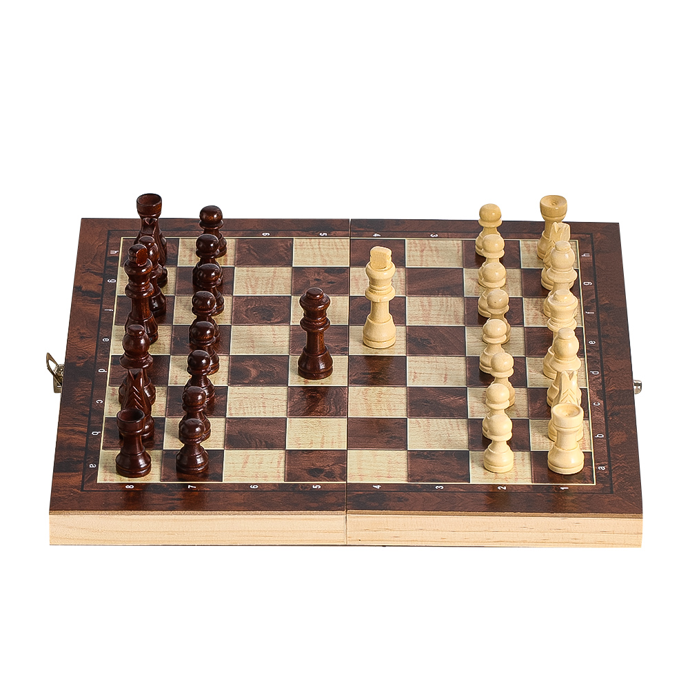 نموذج مجموعة لعبة الداما الخشب - مراجعة Chess Set Wooden وسعره