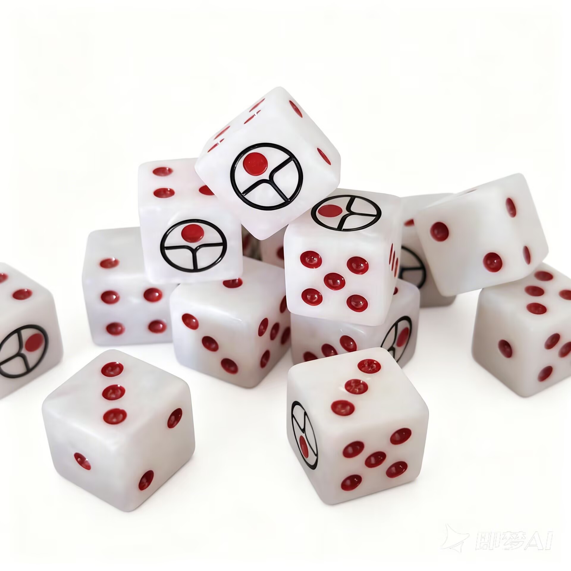 10 قطع/عبوة، مكعبات نرد من الر - مراجعة Board Game Empire وسعره