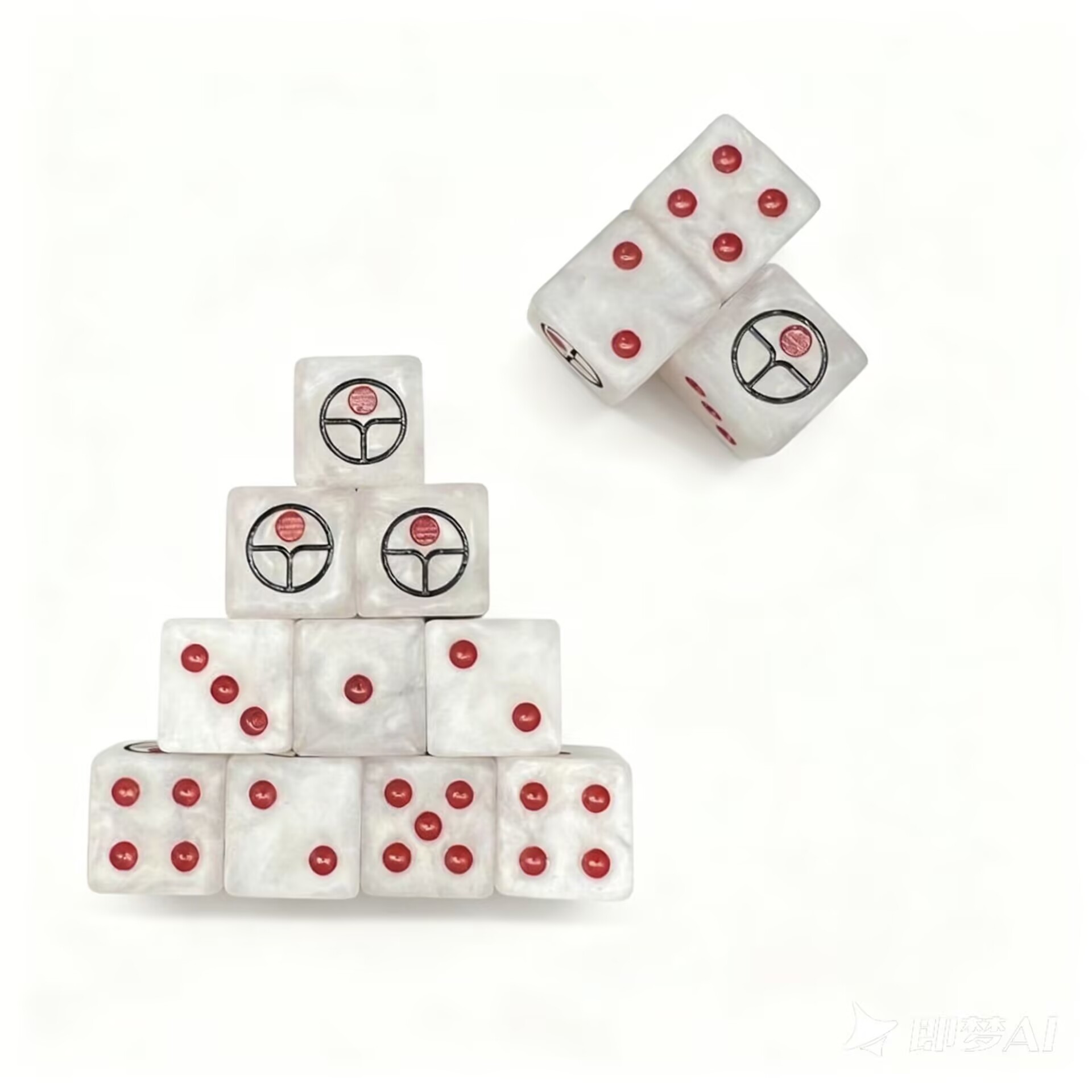 10 قطع/عبوة، مكعبات نرد من الر - مراجعة Board Game Empire وسعره