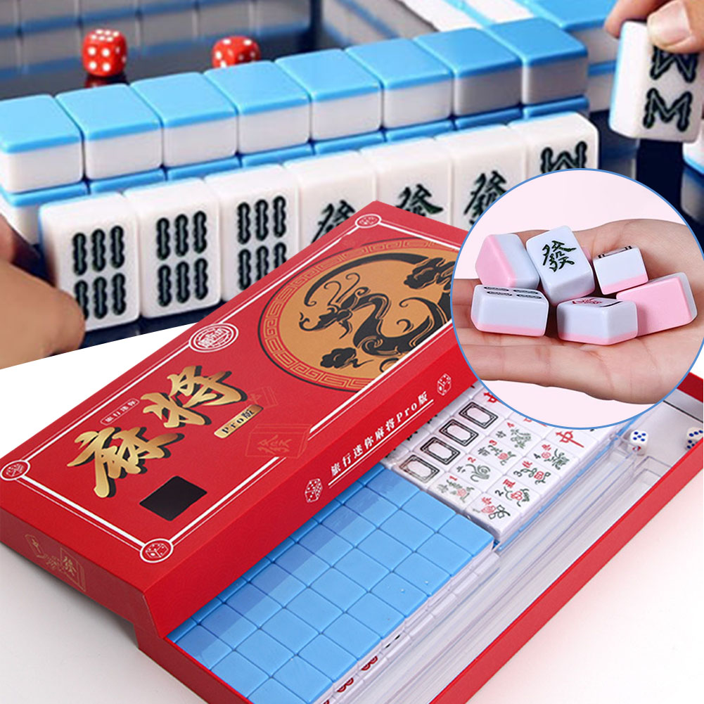 مجموعة ما جونغ صغيرة محمولة لل - مراجعة Board Game Pdf وسعره