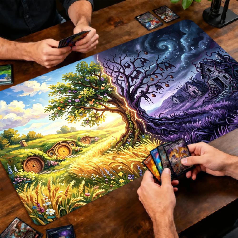 بساط لعب سحري بتصميم شجرة مخيف - مراجعة Board Game Zone وسعره