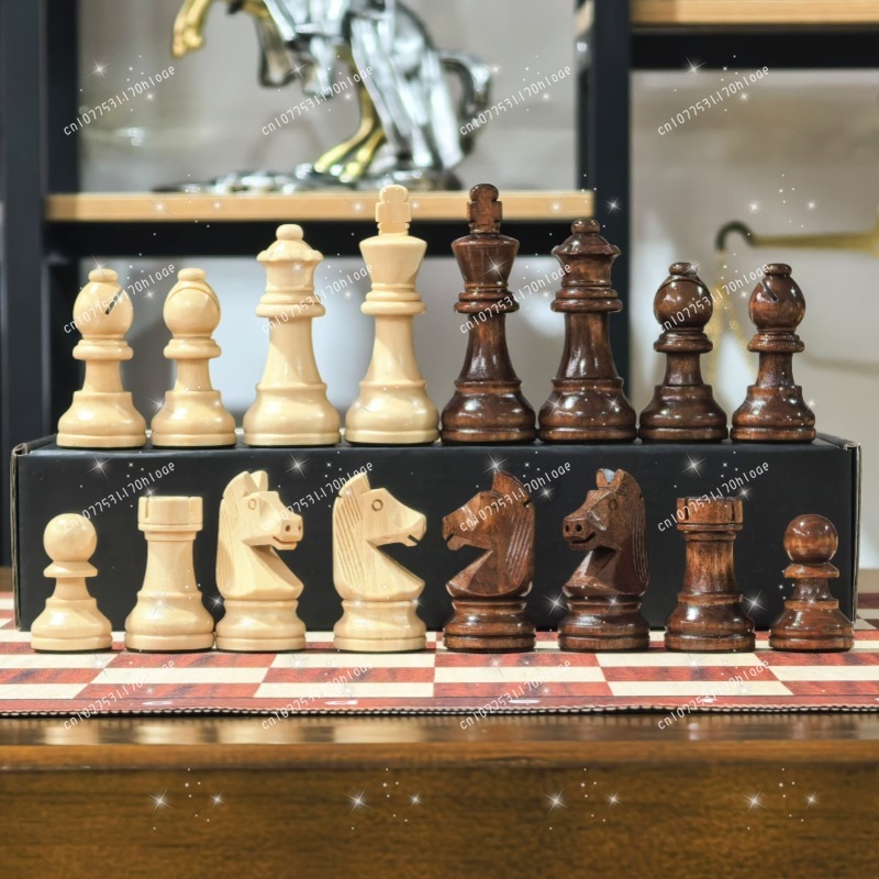 قطع شطرنج خشبية كبيرة للمنافسة - مراجعة Chess Set Wooden وسعره