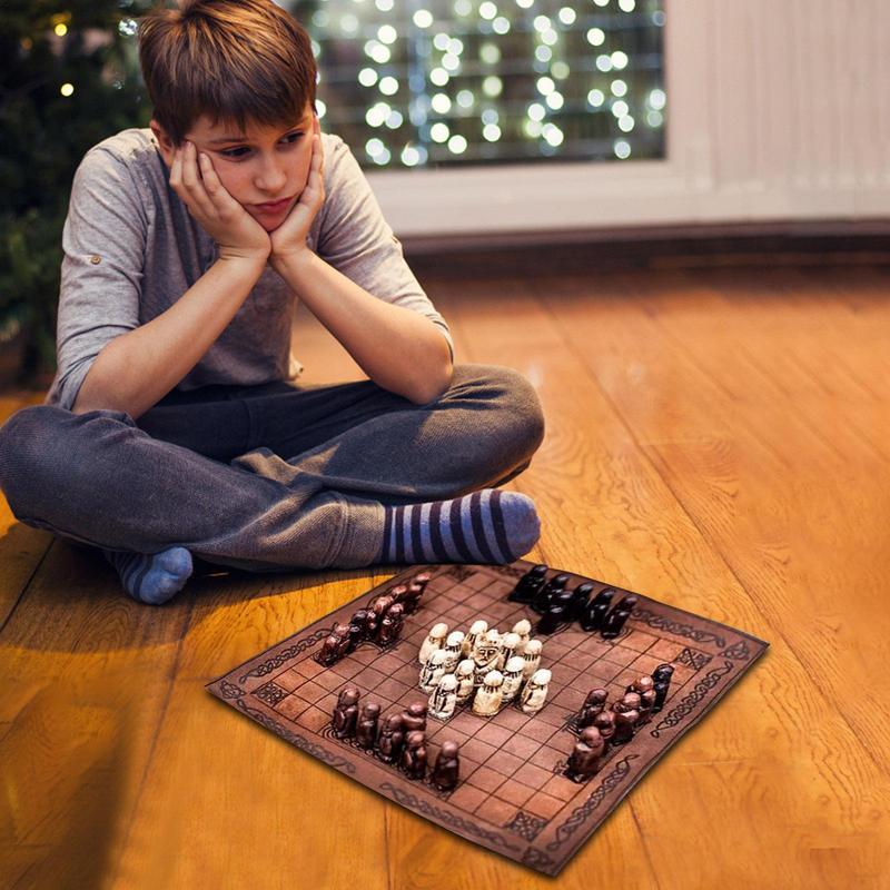 لوحات الشطرنج للبالغين منضدية  - مراجعة Board Game Vikings وسعره